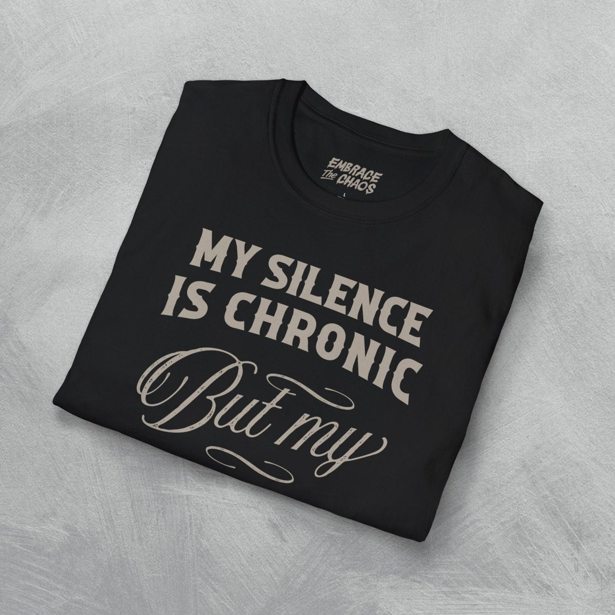 INTROVERT ✦ SARCASM IS ICONIC T - SHIRT Dark Chocolate S - Embrace The Chaos mental health humor apparel