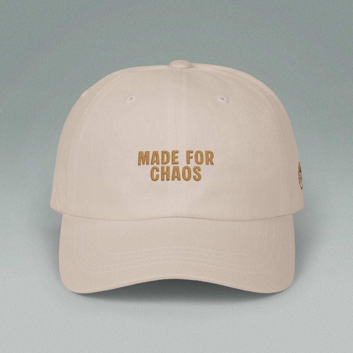 MADE FOR CHAOS CAP Black One size - Embrace The Chaos mental health humor apparel