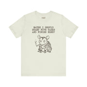 MAYBE I SHOULD T-SHIRT XS Citron - Embrace The Chaos mental health humor apparel
