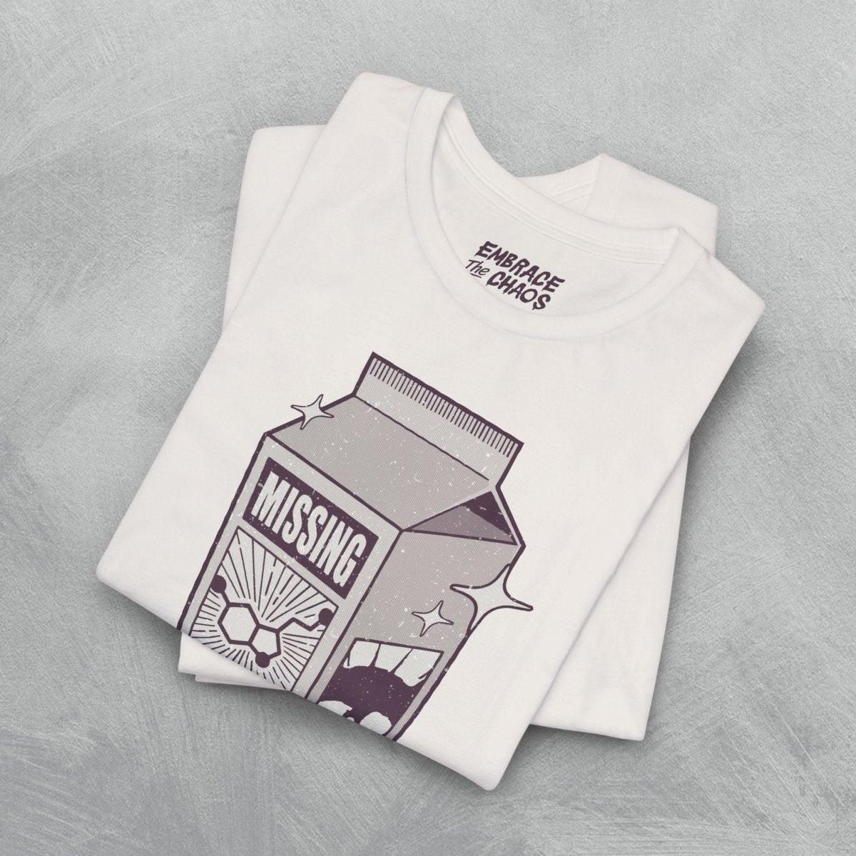 MISSING SEROTONIN T-SHIRT XS Storm - Embrace The Chaos mental health humor apparel