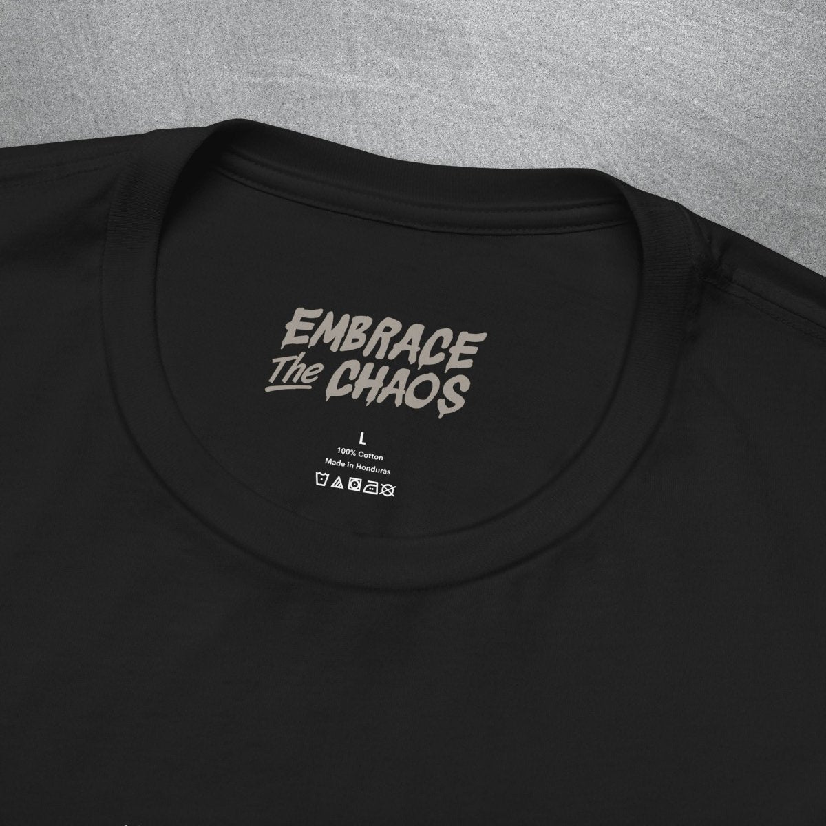 MULTITASKING? YES! TEE S White - Embrace The Chaos mental health humor apparel