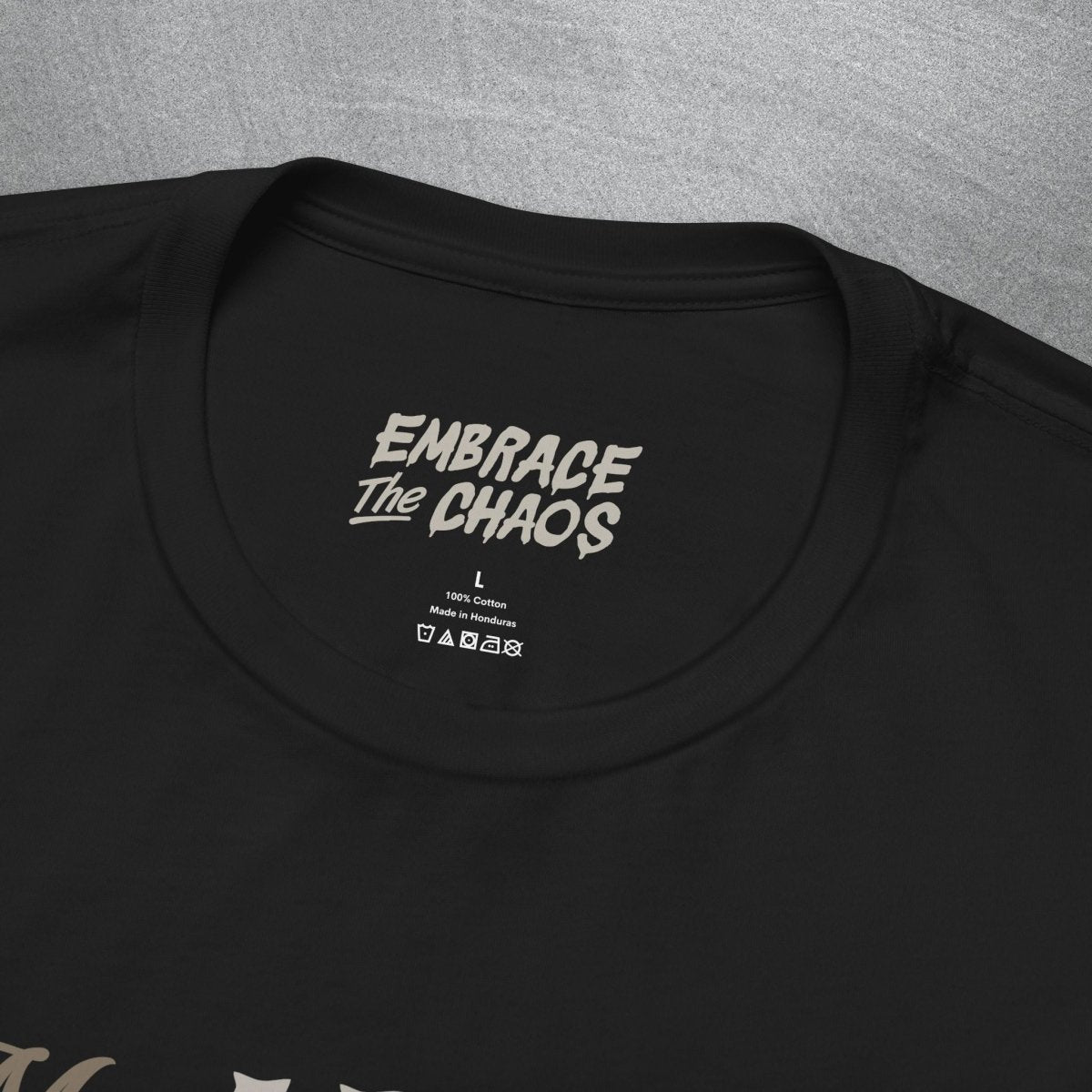 MY ADHD IS CHRONIC T - SHIRT XS Black - Embrace The Chaos mental health humor apparel