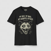 MY NECK MY BACK T - SHIRT Black XS - Embrace The Chaos mental health humor apparel
