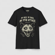 MY NECK MY BACK T - SHIRT Black XS - Embrace The Chaos mental health humor apparel