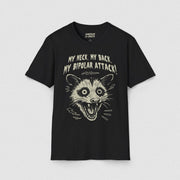 MY NECK MY BACK T - SHIRT Black XS - Embrace The Chaos mental health humor apparel