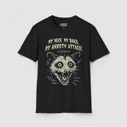MY NECK MY BACK T - SHIRT Black XS - Embrace The Chaos mental health humor apparel