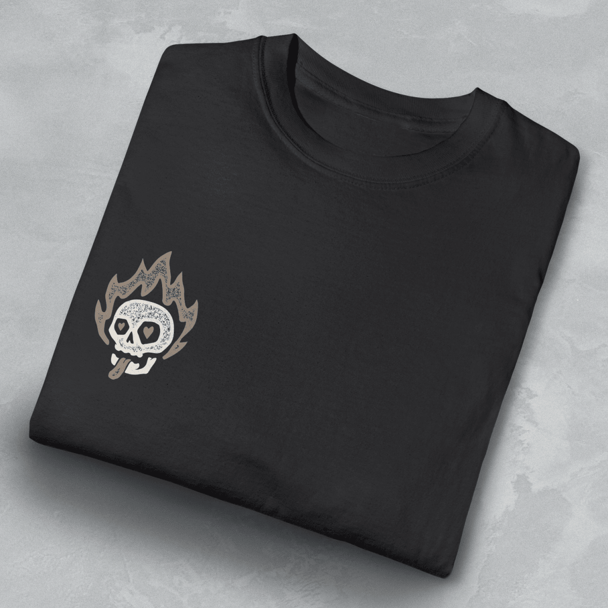 NOT JUST A PRETTY FACE T - SHIRT Black S - Embrace The Chaos mental health humor apparel