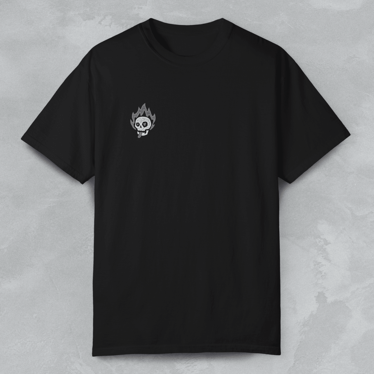 NOT JUST A PRETTY FACE T - SHIRT Black S - Embrace The Chaos mental health humor apparel