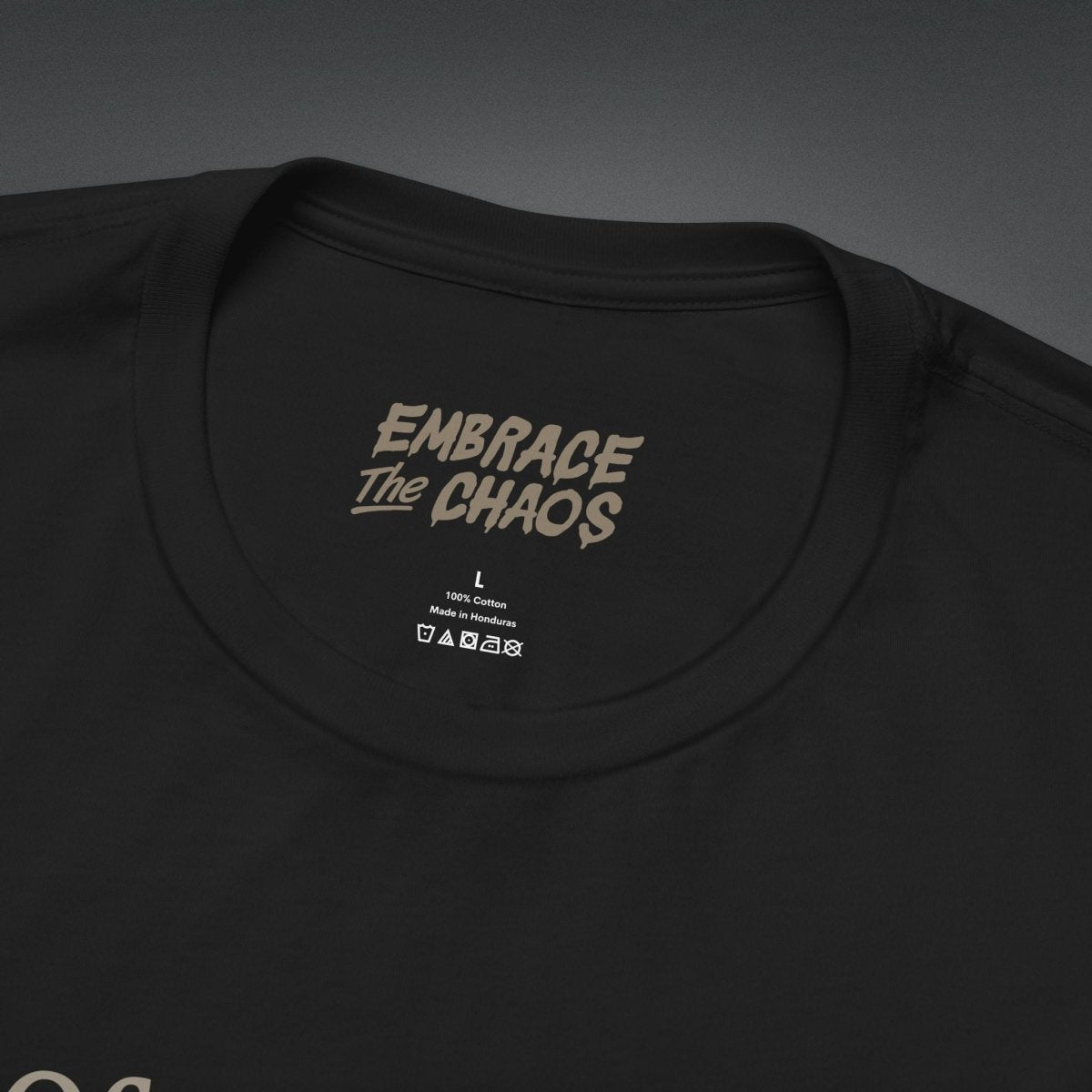 OFC I'LL BE LATE T-SHIRT XS Dark Olive - Embrace The Chaos mental health humor apparel