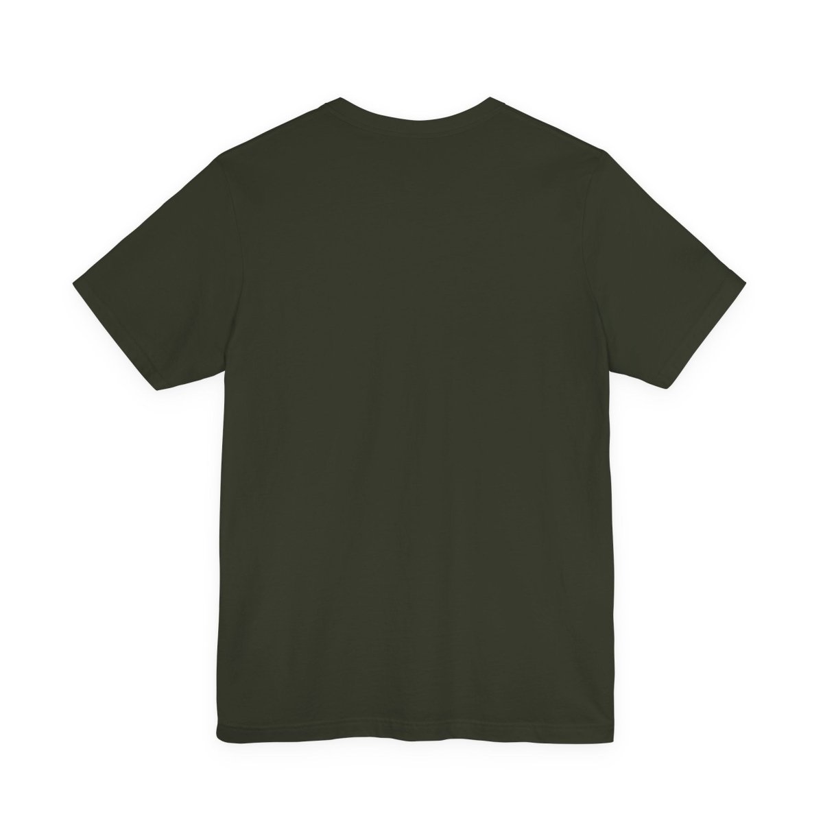 OFC I'LL BE LATE T-SHIRT XS Dark Olive - Embrace The Chaos mental health humor apparel