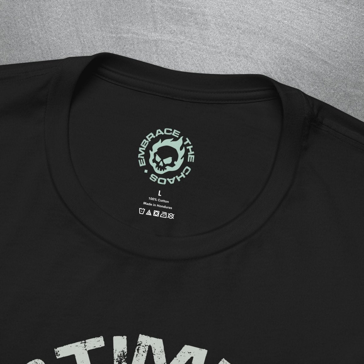 OVERSTIMULATED T - SHIRT XS Black - Embrace The Chaos mental health humor apparel