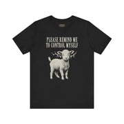PLEASE REMIND ME T-SHIRT XS Black - Embrace The Chaos mental health humor apparel
