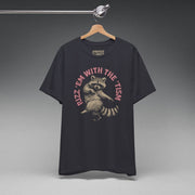 RIZZ EM WITH THE TISM T - SHIRT XS Dark Grey - Embrace The Chaos mental health humor apparel