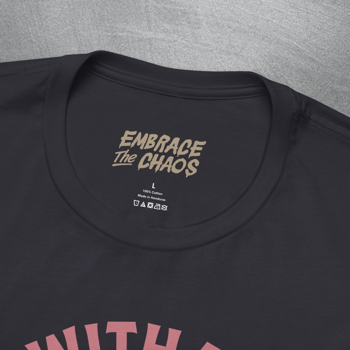RIZZ EM WITH THE TISM T - SHIRT XS Dark Olive - Embrace The Chaos mental health humor apparel