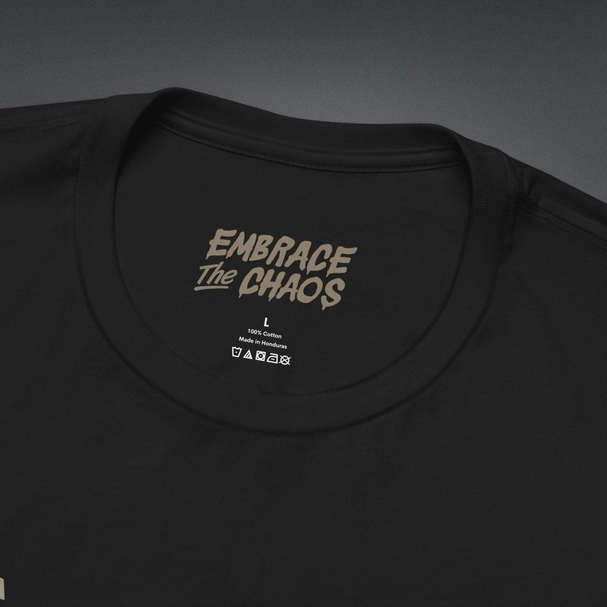 THAT'S WHY I'M LATE TEE XS Dark Olive - Embrace The Chaos mental health humor apparel