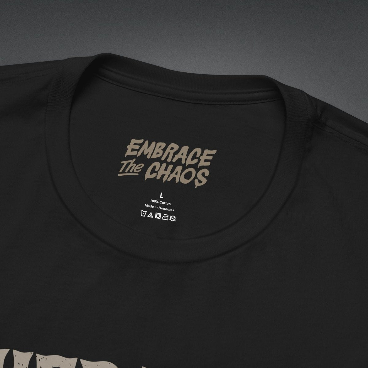 THERAPY IS FOR THE QUITTERS TEE XS Team Navy - Embrace The Chaos mental health humor apparel