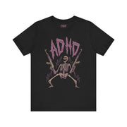 TRIGGERED ADHD TEE XS Black - Embrace The Chaos mental health humor apparel