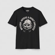 TRIPPLE THREAT T - SHIRT Black XS - Embrace The Chaos mental health humor apparel