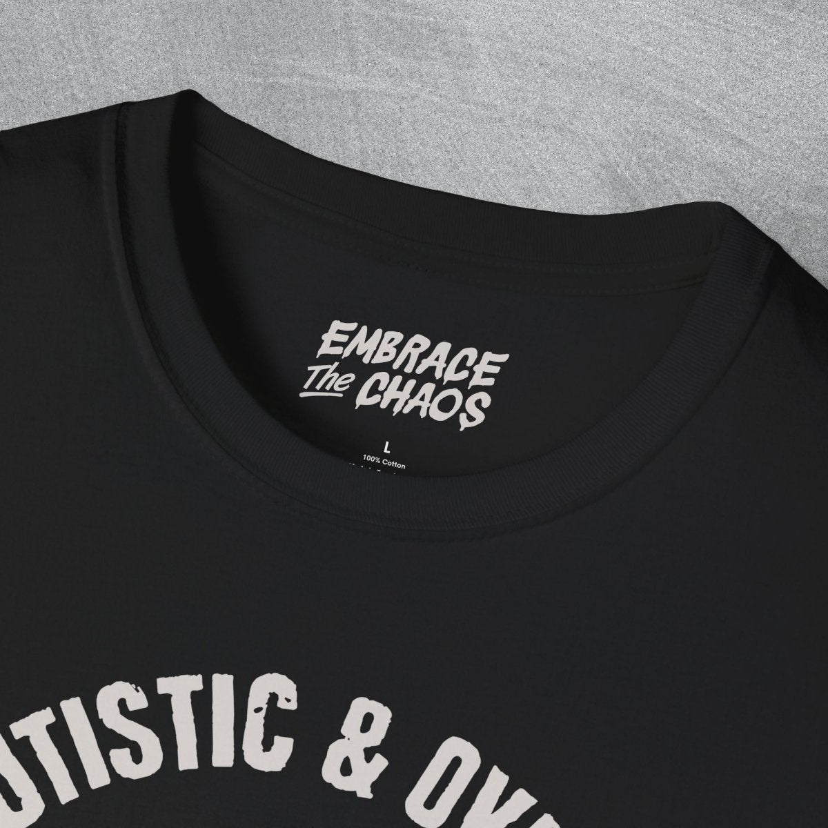 TRIPPLE THREAT T - SHIRT Paragon S - Embrace The Chaos mental health humor apparel