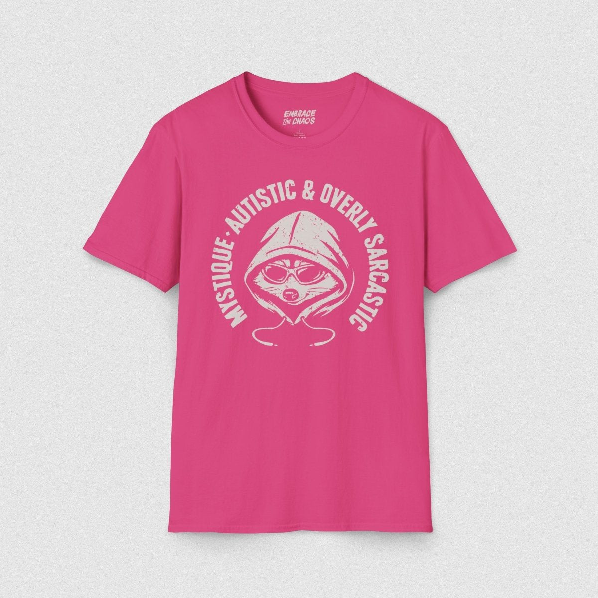 TRIPPLE THREAT T - SHIRT Paragon S - Embrace The Chaos mental health humor apparel
