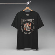UNHINGED SOCIAL CLUB T - SHIRT XS Black - Embrace The Chaos mental health humor apparel