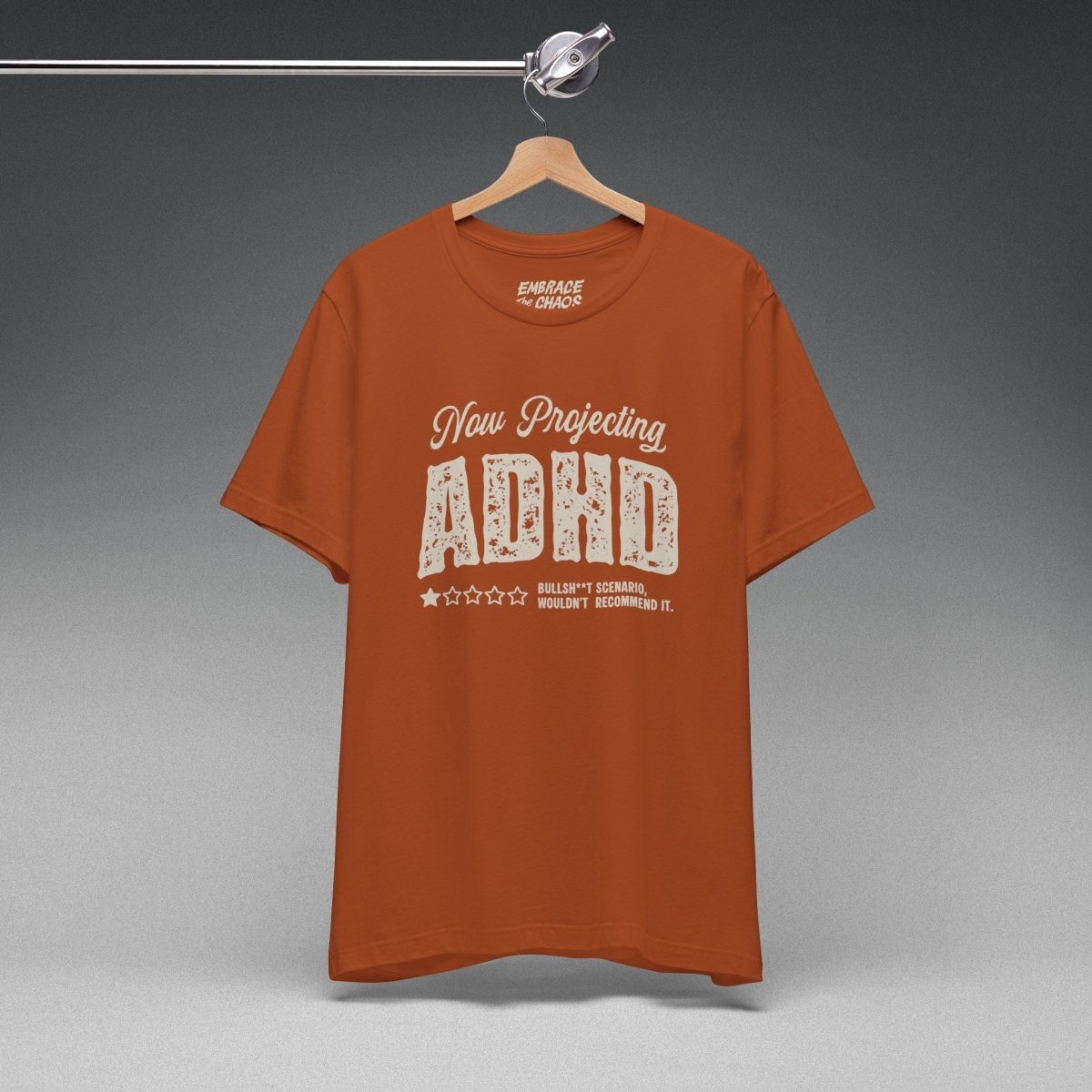WOULDN'T RECOMMEND IT TEE XS Autumn - Embrace The Chaos mental health humor apparel