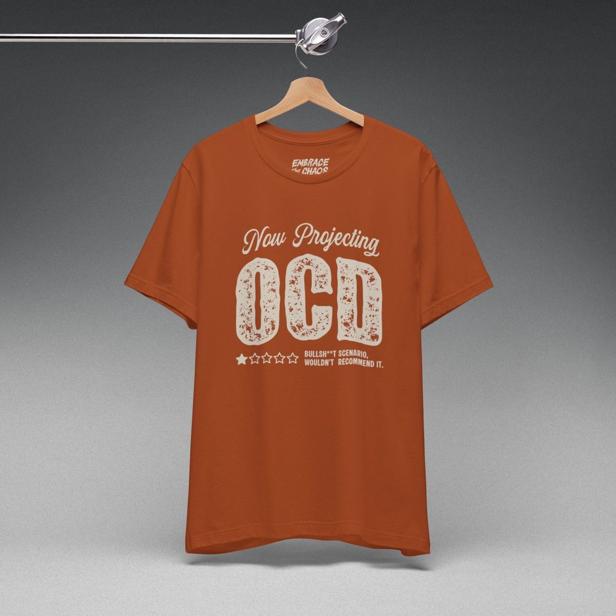WOULDN'T RECOMMEND IT TEE XS Autumn - Embrace The Chaos mental health humor apparel