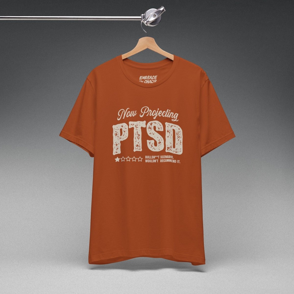 WOULDN'T RECOMMEND IT TEE XS Autumn - Embrace The Chaos mental health humor apparel