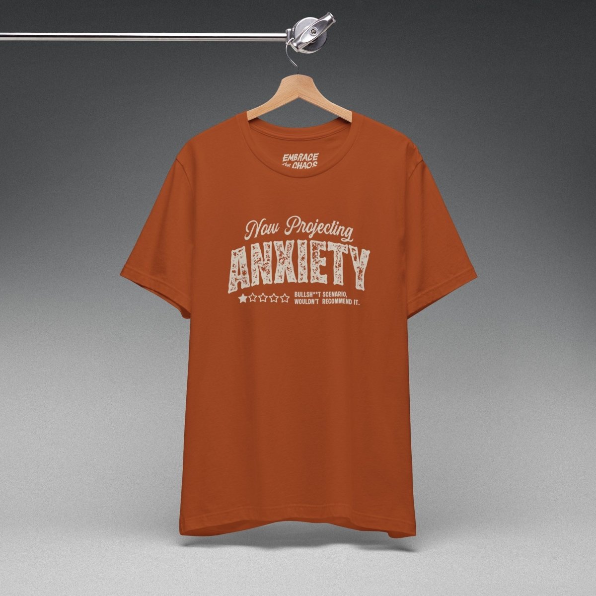 WOULDN'T RECOMMEND IT TEE XS Autumn - Embrace The Chaos mental health humor apparel